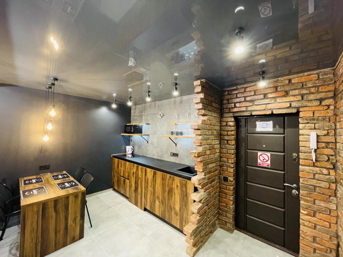 Loft В River Park З Джакузі Dnyipropetrovszk Kültér fotó